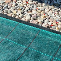 Green agrotextile 15m x 3.2m strong, Polish 100g for weeds uv pins