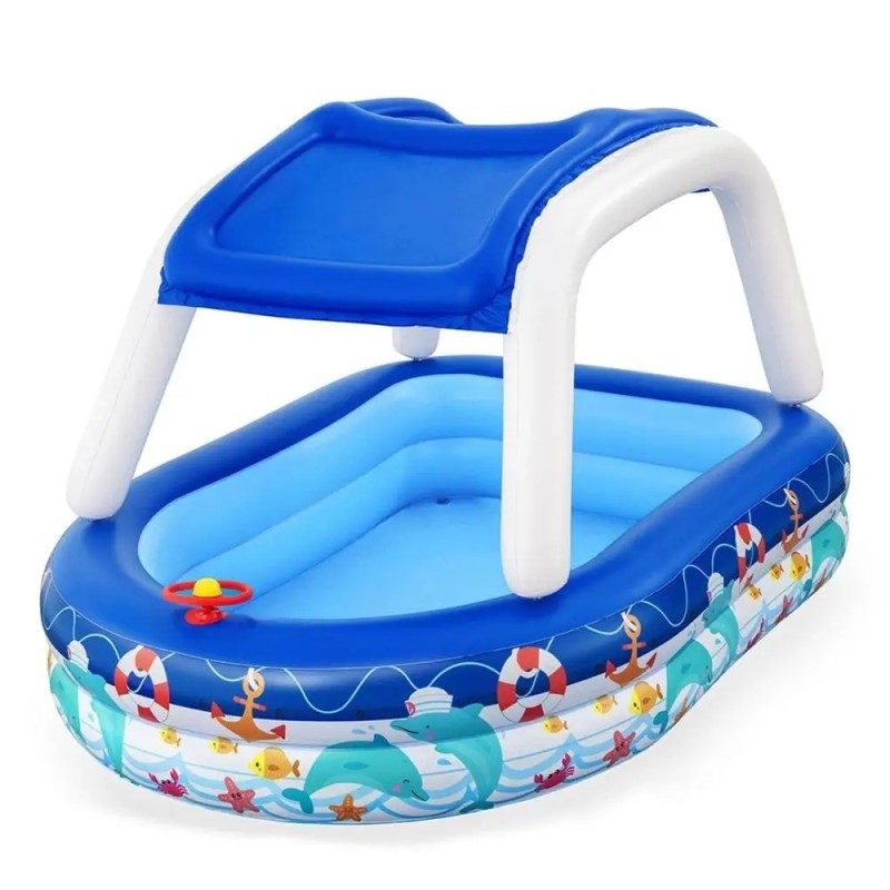 Bestway pripučiamas baseinas su stogu, 213 x 155 cm