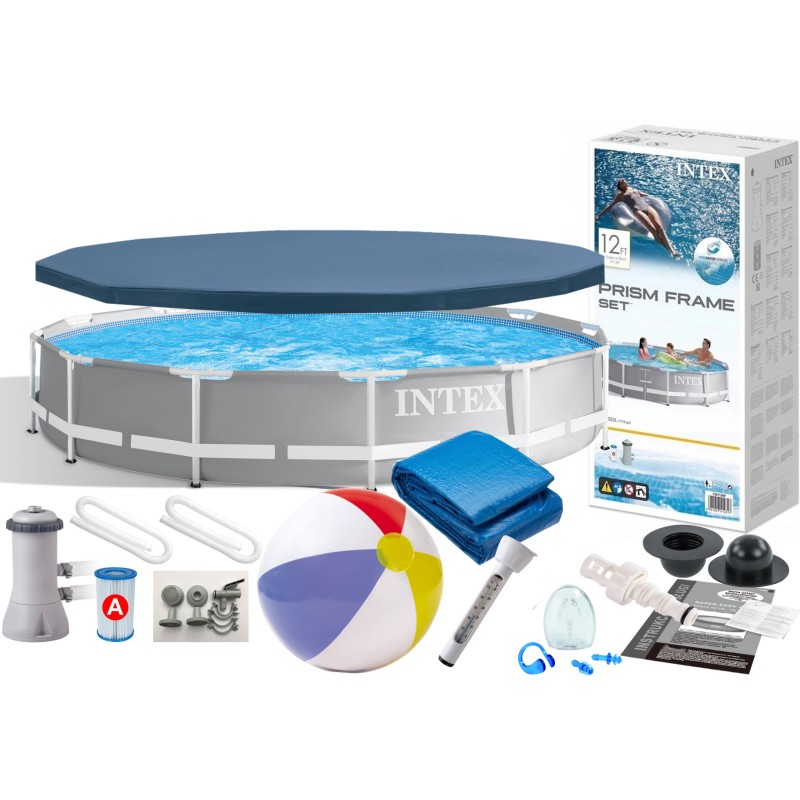 Intex 26712 10-in-1 rėmo baseinas 366x76cm