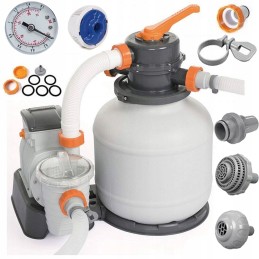 Baseino smėlio filtro siurblys 5678 lh baseino filtras bestway 58497