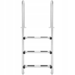 Nerūdijančio plieno baseino kopėčios, 3 pakopos, 1320 mm