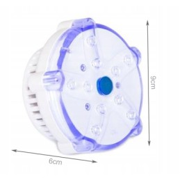 Bestway 60303 daugiaspalvė LED SPA sūkurinė lempa