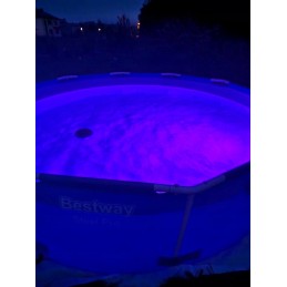 Bestway 60303 daudzkrāsu LED spa džakuzi lampa