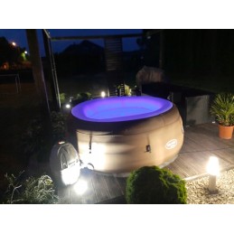 Bestway 60303 daudzkrāsu LED spa džakuzi lampa