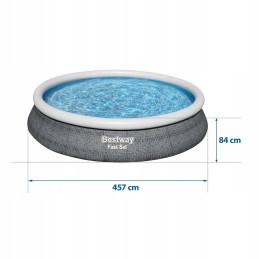 Išplečiamas sodo baseinas 457 x 84 cm 9in1 bestway 57313n