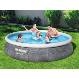 Išplečiamas sodo baseinas 396 x 84 cm komplektas 16in1 bestway 57376