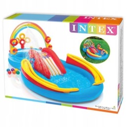 Intex 57453 pripučiama vaivorykštės žaidimų aikštelė vaikams