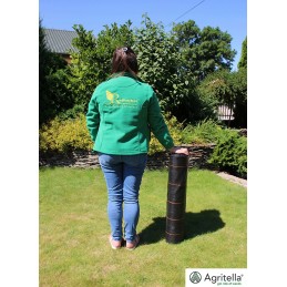 🌟_xDF1F_ labai storas agritella premium mulčiavimo audinys 110g 0,8x100m juodas