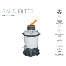Bestway smėlio siurblys baseinui 3028 lh 58515