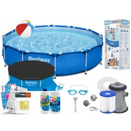 Bestway karkasinis sodo baseinas 366x76 56681 15in1 maks