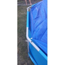 17in1 rėmo sodo baseino 366x76 siurblio dangtis