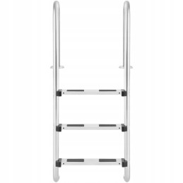 Nerūdijančio plieno baseino kopėčios, 3 pakopos, 1320 mm