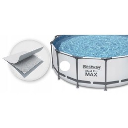 Sodo karkasinis baseinas su pompa, 305 x 305 cm