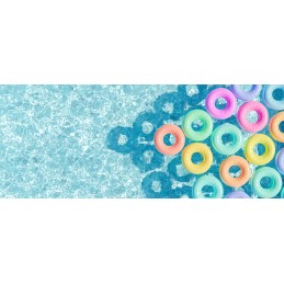 Sodo karkasinis baseinas su pompa, 305 x 305 cm