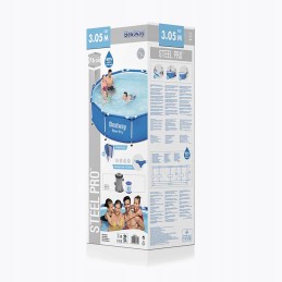 Bestway 305 cm plieno pro 56679 rėmo baseinas 10