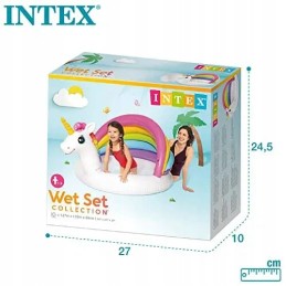 Intex 57113np vaikų baseinas su vienaragiais