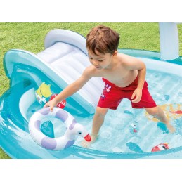 Pripučiama krokodilų žaidimų aikštelė 201 x 170 x 84 cm i