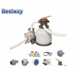 Smėlio siurblys, baseino filtras 8327 lh bestway 58499