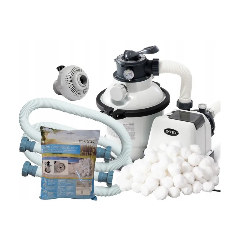 intex smėlio siurblys 26644 4500 lh filtro rutuliai 29045