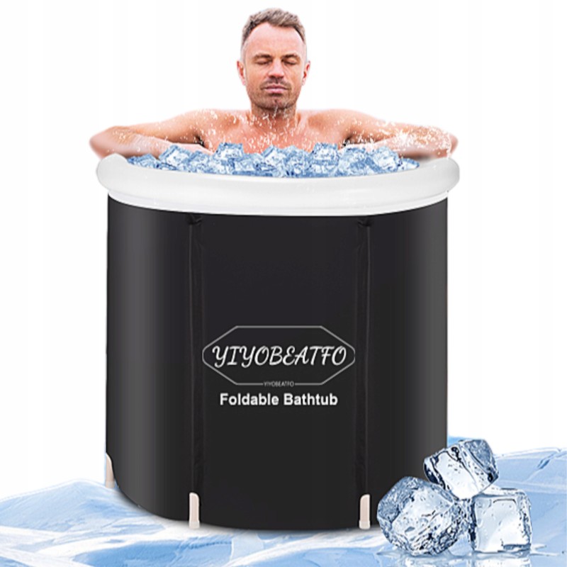 Ledo baseinas, baseinas, 75x75 cm, 320 l, sulankstoma vonia