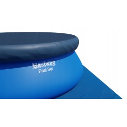 Išsiplečiantis sodo baseinas 457x84cm bestway 17in1
