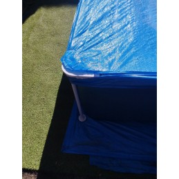 Sodo baseinas su rėmu sodui 300x201x66cm bestway rinkinys 16in1