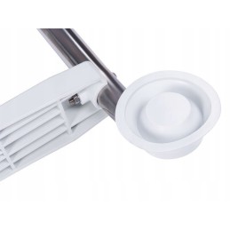 Plonos baseino kopėčios, 2 laipteliai, plastikiniai laipteliai