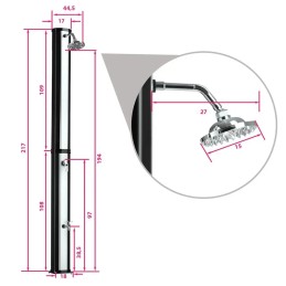 Ofanto saulės dušas 35 l