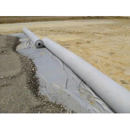 Italijoje pagaminta sertifikuota geotekstilė, 150g/m2, 3m x 25m