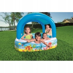 Baseinas su stogu koralinis rifas 1 40x1 40x1 14 bestway b1