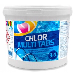 ☑️gamix baseino sistema - chloro multi tabs 3in1