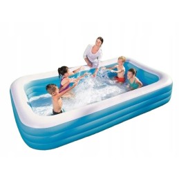 Sodo baseinas pripučiamas baseinas Bestway stačiakampis baseinas 305x183x56cm 3in1