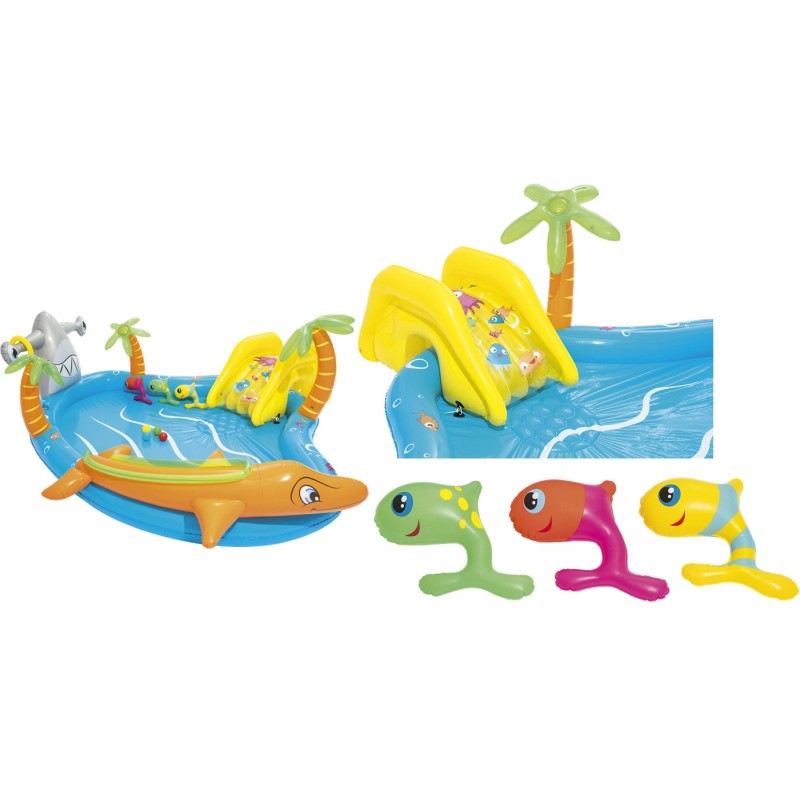 Vandens žaidimų aikštelė su čiuožykla bestway 53067