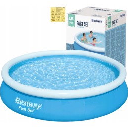 Sodo plėtimosi baseinas su siurbliu 366x76 cm bestway 57274