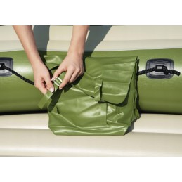 Trijų asmenų pripučiamas pontonas 348 cm x 142 cm bestway 65001