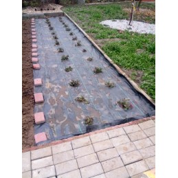 Agrotkanina heva kilimėlis nuo piktžolių ritinys 1,1x50m, svoris 90g/m2