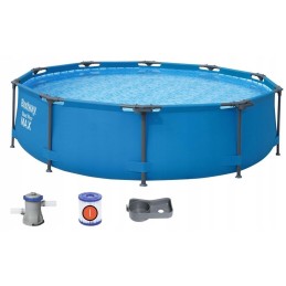 Karkasinis baseino komplektas 4in1 bestway 305x76 cm sodo rėmo baseino vonia