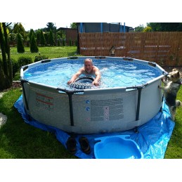 Karkasinis baseino komplektas 4in1 bestway 305x76 cm sodo rėmo baseino vonia