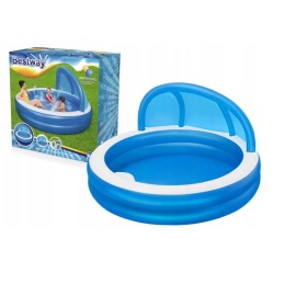 Bestway 54337 pripučiamas baseinas 241x241x140 cm stogas