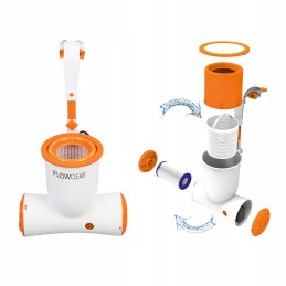 Siurblys 3974 lh skimeris 2in1, skirtas bestway 58469 baseinui