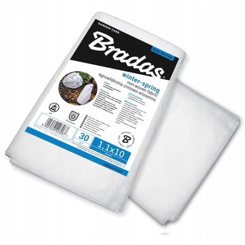 Agrotekstilė 1,1x10m 30g