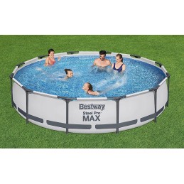 Bestway 366 cm plieninio karkaso baseinas sodui