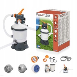 Smėlio siurblio baseino filtras bestway 3028 lh 58515