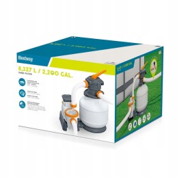 Bestway 58499 smilšu sūknis 8327l h chemconnect