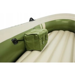 Trijų asmenų pripučiamas pontonas 348 cm x 142 cm bestway 65001