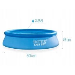 Išplėtimo baseinas 305x76 intex 28120 Easy set 4in1
