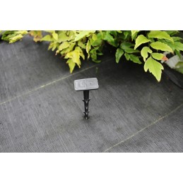 ✨ 15 cm dantyti kaiščiai agrotekstilei tvirtinti, agrotekstilei kaz1000r 1000 vnt.