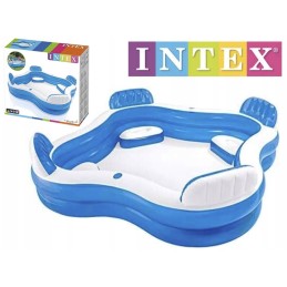Intex täispuhutav bassein istekohtadega 4 inimesele, aia suurus, xl