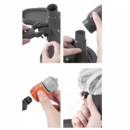 Dulkių siurblys pašalina nešvarumus nuo baseino dugno