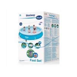 Bestway 57274 greitas išsiplėtimo baseinas su filtro siurbliu 3 66m x 0,76m